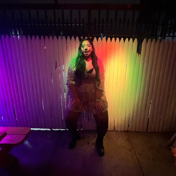 Leopard Tiered Dress - Picture 4 of 4